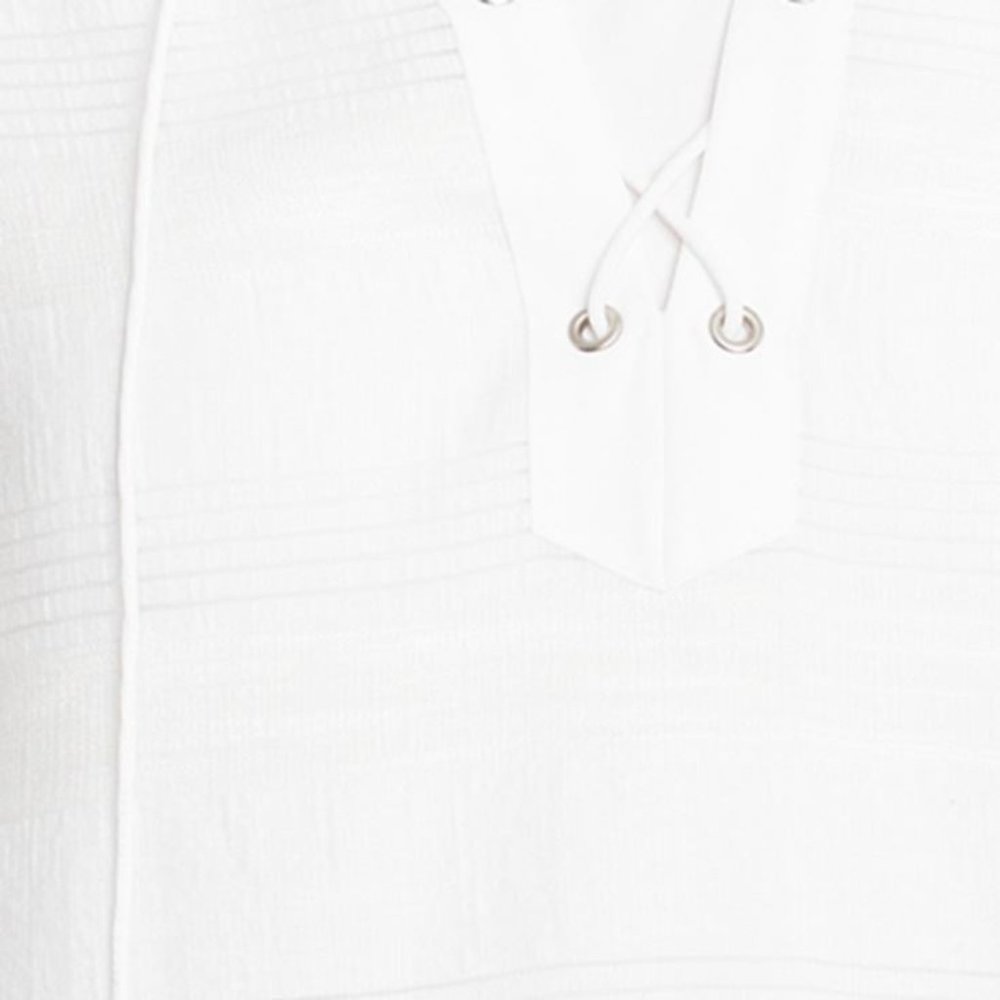 Nic+Zoe Women Shadow Stripe Top Paper White L - Picture 2 of 6